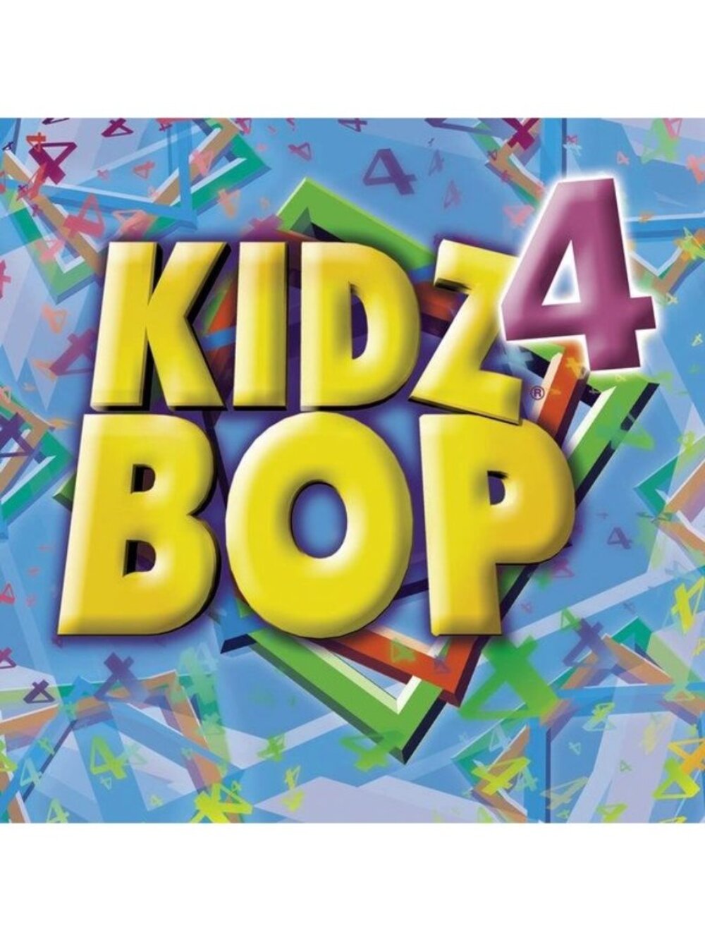 KIDZ BOP 4 CD Kids Sing Pop Hits Music Album 2003 Family Friendly Songs